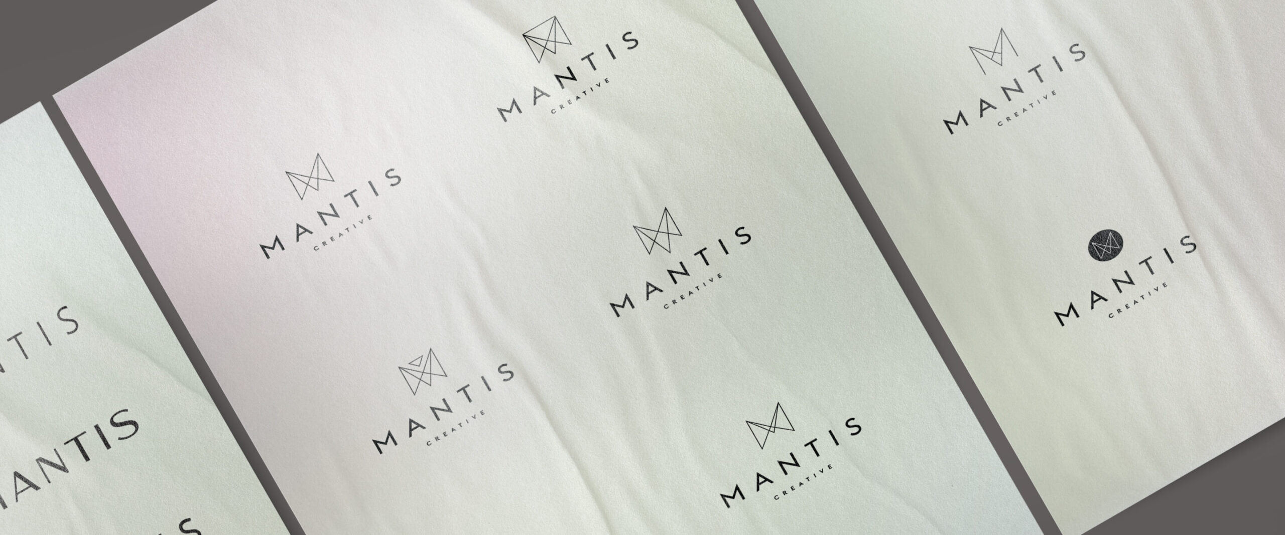 Image of Mantis Creative logo options